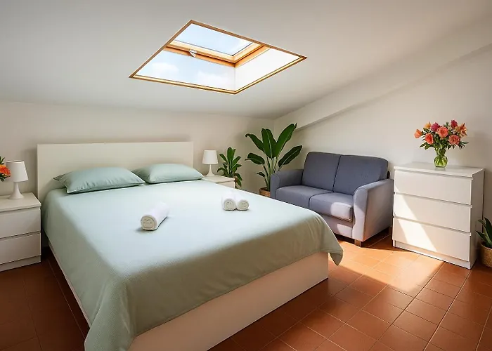Apartament Cozy Little Penthouse With Terrace In *